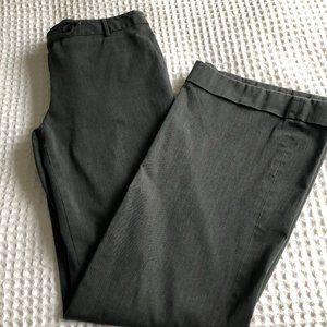 Women's Express Stretch Charcoal Wide Leg Pant